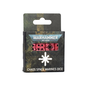 Warhammer 40000: Chaos S/marines Dice